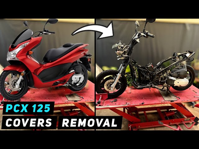 Honda PCX 125 - Complete Cover Removal Guide | Mitch's Scooter Stuff