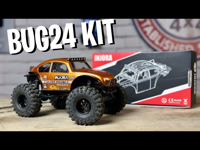 Super Simple SCX24 Upgrade! Bug24 Body Kit From Injora