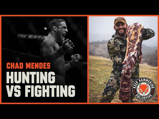 Similarities Between Hunting & Fighting | Chad Mendes