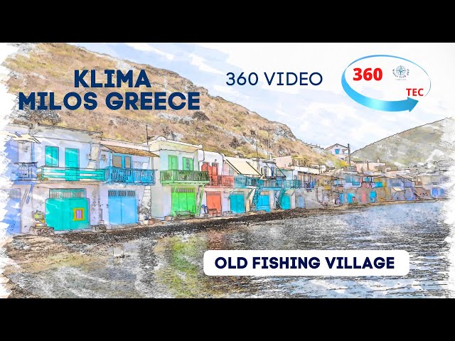 Take a tour of Klima Milos, Greece with a True 360 Video.  You control what you want to see!