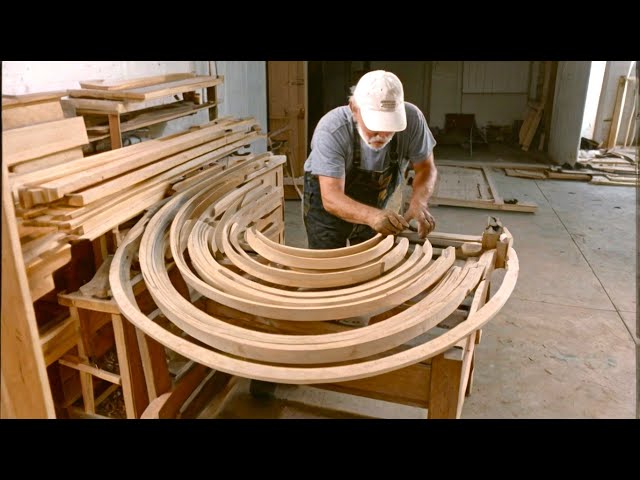 You May Mot Believe It But This Is a Wonderful Work Of The Old Carpenter // The Art of Bending Wood