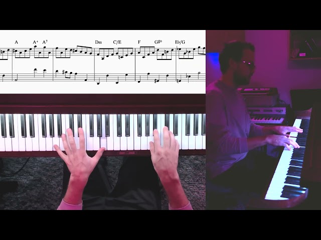 an unsettlingly soothing piano etude.