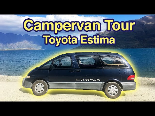 Campervan Tour: Toyota Estima Emina Minivan in New Zealand