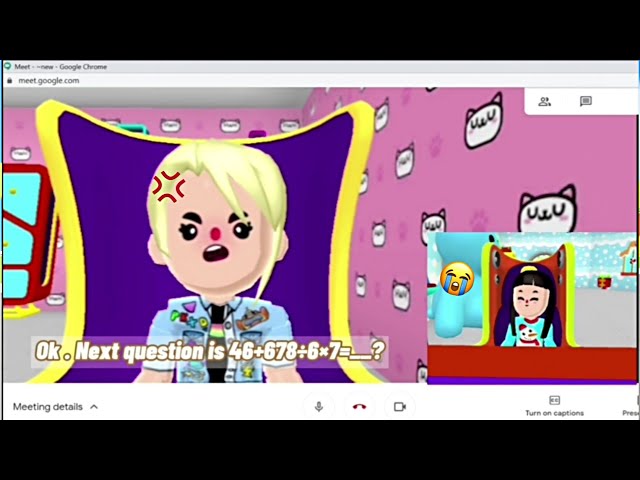 Private Online Classes But With a Karen Teacher || KookiePKXD || Read Description.