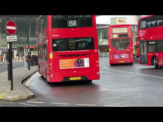 London's Buses in Stratford bus station on 21st January 2025