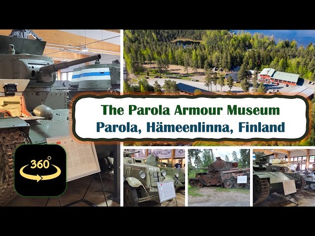 The Parola Armour Museum - Part One | VR-360 | Tank Museum Finland |