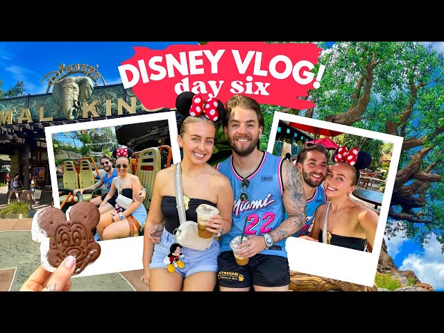 WALT DISNEY WORLD VLOG! ✨ DAY 6 🐭 Animal Kingdom | Magic Kingdom  | Disney Springs - De-Luxe Burger