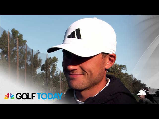 Ludvig Åberg looking for rhythm, strength early in 2025 | Golf Today | Golf Channel