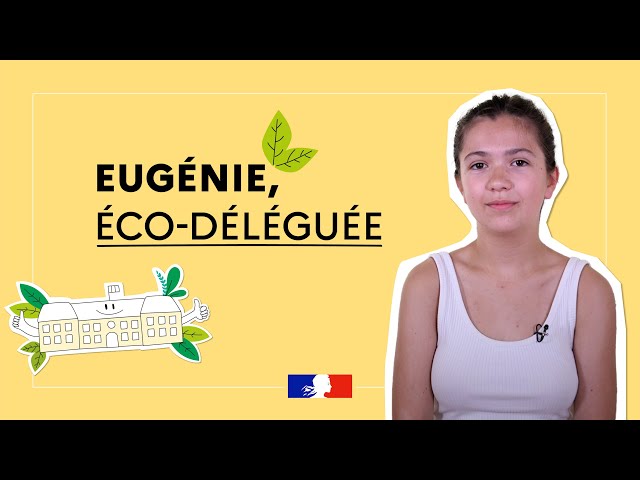 Eugénie, éco-déléguée