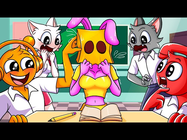 PINK PINKI: THE EARLY YEARS - PINKI HIDE FACE At School?! | Incredibox Sprunki Animation | SME Games