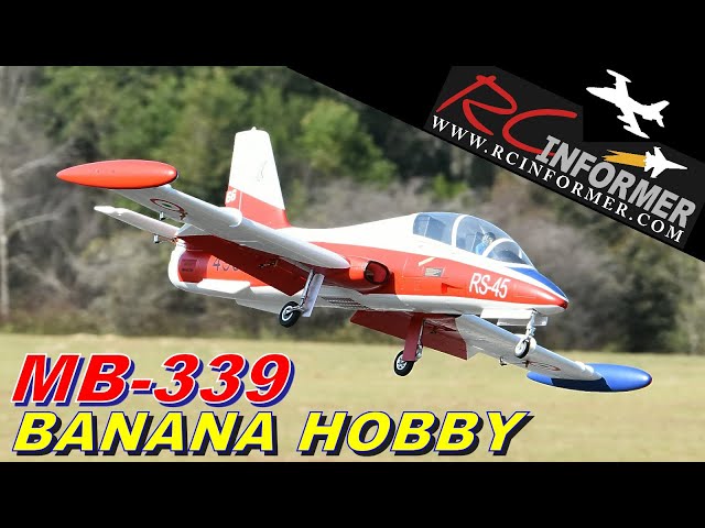 Banana Hobby AEROFOAM MB-339 at Tangerine EDF Jets 2021