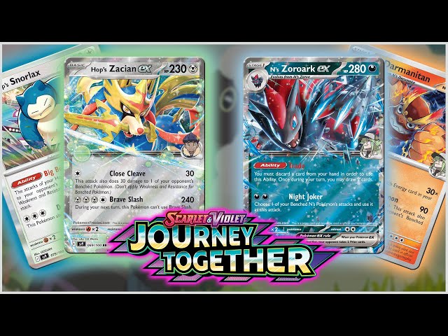 Has N's Zoroark ex Got The Trade Power To Beat Hop's Zacian ex?! [Pokemon TCG Tabletop]