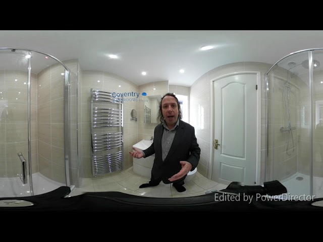 360 Degree Before and After Video of a Bathroom Ensuite