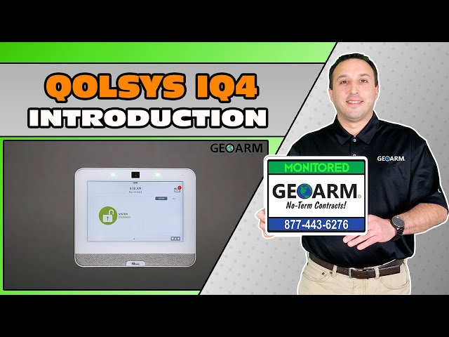 Qolsys IQ Panel 4 Introduction