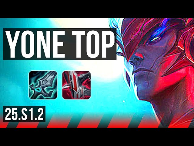 YONE vs SORAKA (TOP) | 6 solo kills | KR Master | 25.S1.2