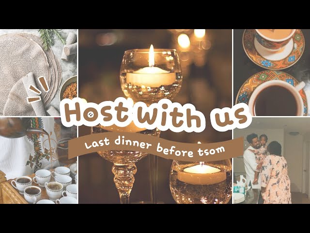 ✨ Host with us ✨ Last dinner before tsom fasting ☕️