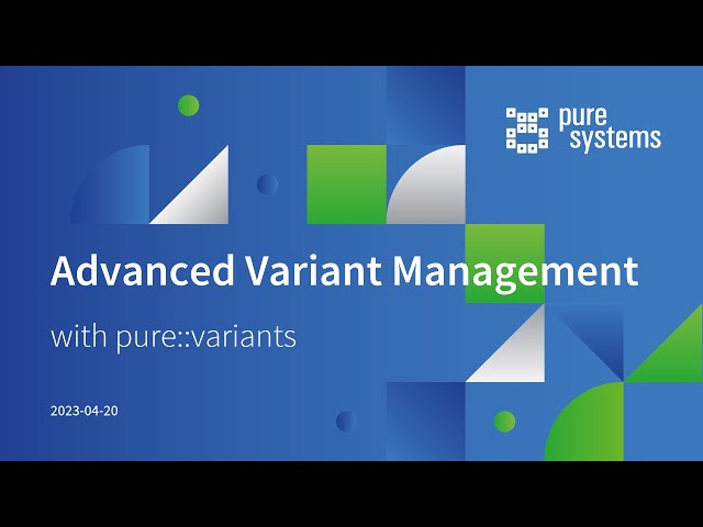 IBM ELM Advanced Variant Management with pure::variants