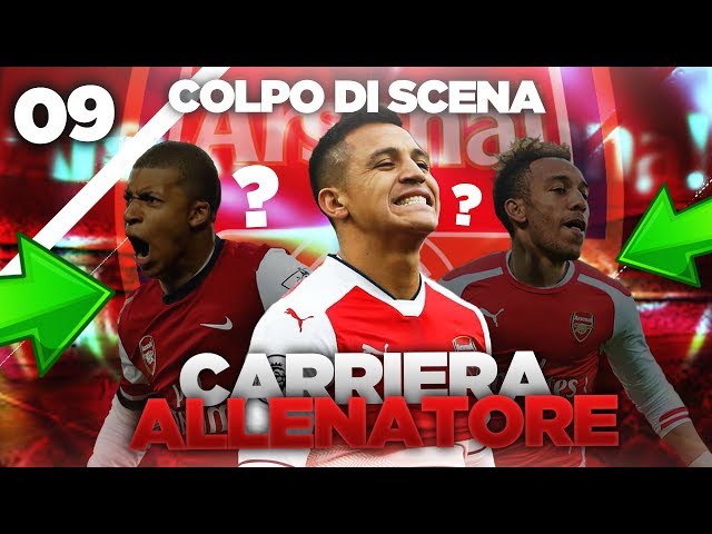 ADDIO SANCHEZ... CARRIERA ALLENATORE ARSENAL #9 | FIFA 17