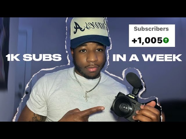 How to Gain 1000 Subscribers in 2025 (The Easy Way)