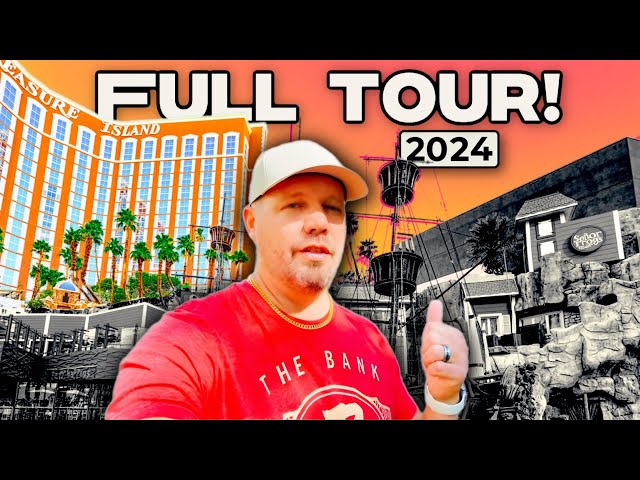 You haven’t seen THIS Vegas resort all the way through!  Treasure Island Las Vegas walkthrough 2024!