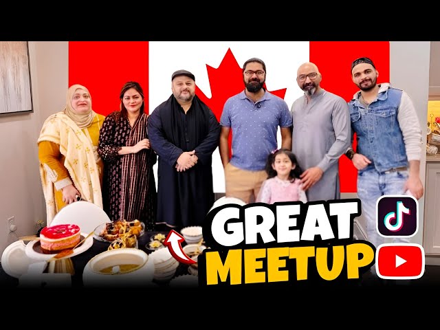 Canadian Social Media Creators Meetup at my house, Awesome Personalities