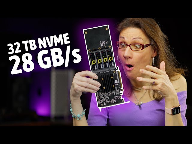 This is the FASTEST 32TB NVMe Storage - Easy To Set Up & Affordable