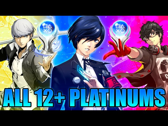 HOW I GOT *EVERY* PERSONA PLATINUM ON PLAYSTATION!