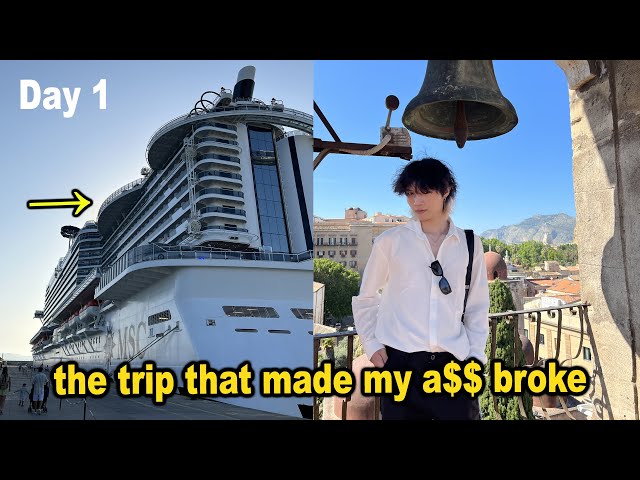 my most LUX trip so far - Cruise trip Day 1