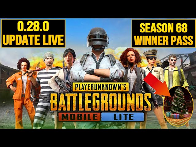 2025 Update🎉|  Pubg Mobile Lite 0.28.0 Update | New Winner Pass/New Season 26 | Pubg Lite New Update