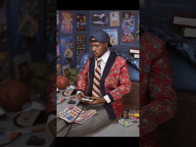 Customizing a Will Smith Action Figure to Look like the Fresh Prince of Bel-Air