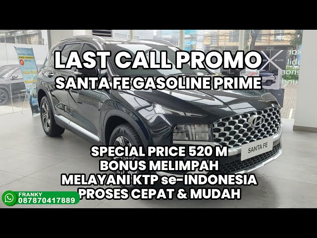 Santa FE Prime Gasoline Facelift‼️#santafe #santafe2023 @DealerMobilHyundaiid ‼️