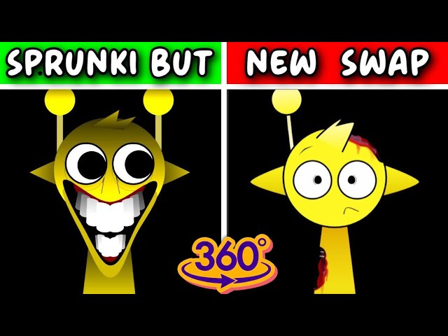 360 VR | Incredibox Sprunki Swap Showcase 2.0 (New Reactions)