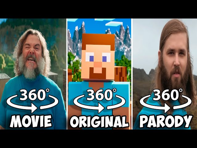 A Minecraft Movie vs Original vs Parody