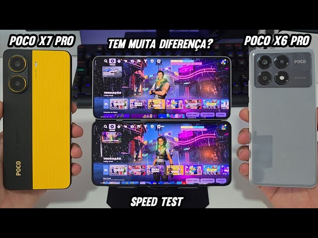 POCO X7 PRO VS POCO X6 PRO SPEED TEST