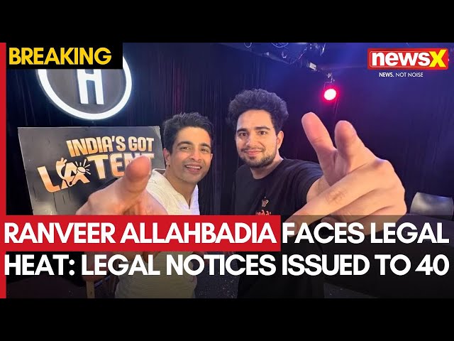 Ranveer Allahbadia Faces Legal Heat | Legal Notices Issued to 40 People Linked to Podcaster | NewsX