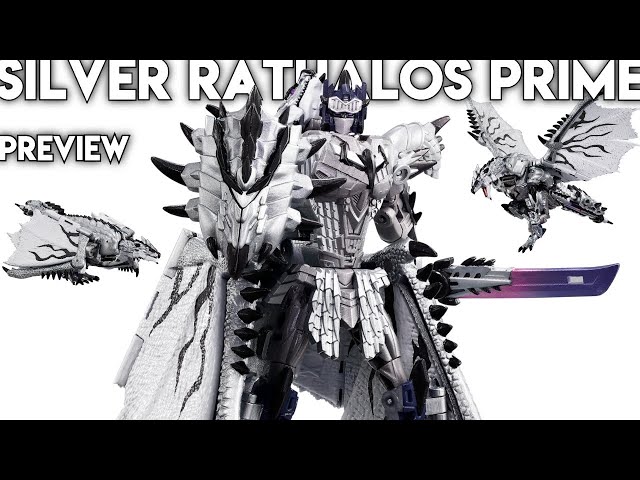 HASBRO PULSE Takara Tomy Monster Hunter SILVER RATHALOS PRIME Action Figure Preview