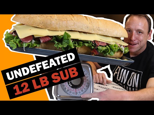 Joey Chestnut Attempts The Largest Deli Sand-which *EVER* | First Attempt