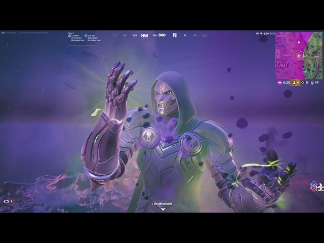 BECOMING DOCTER DOOM IN FORTNITE