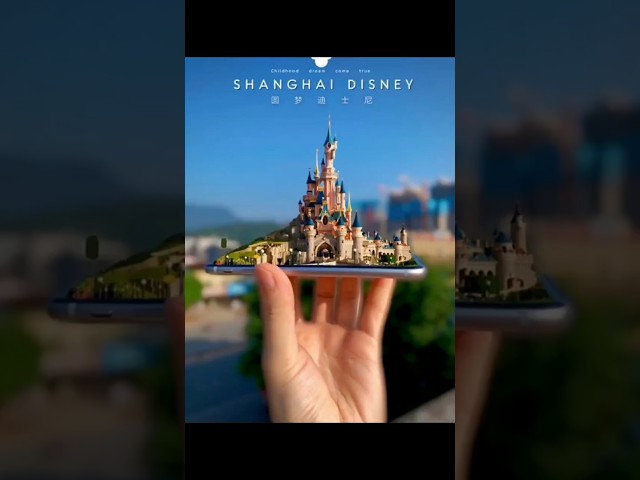 Dream of Disney #Creative #picture tutorial #Baidu Photography Awards #shorts #edit