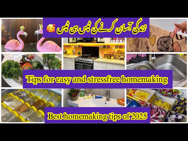 Easy everyday kitchen tips | How to keep a house neat & clean|Homemaking motivation ✅