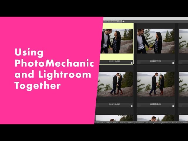 Using PhotoMechanic with Lightroom