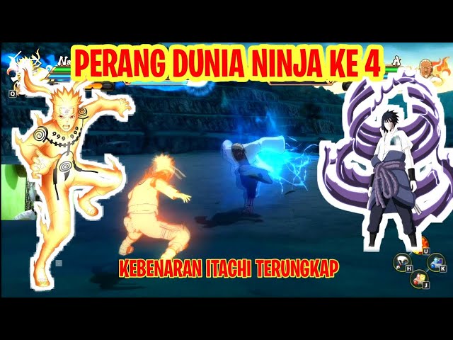 NAMATIN NARUTO, PERANG DUNIA NINJA KE 4 - NARUTO ULTIMATE NINJA STROM CONECTION