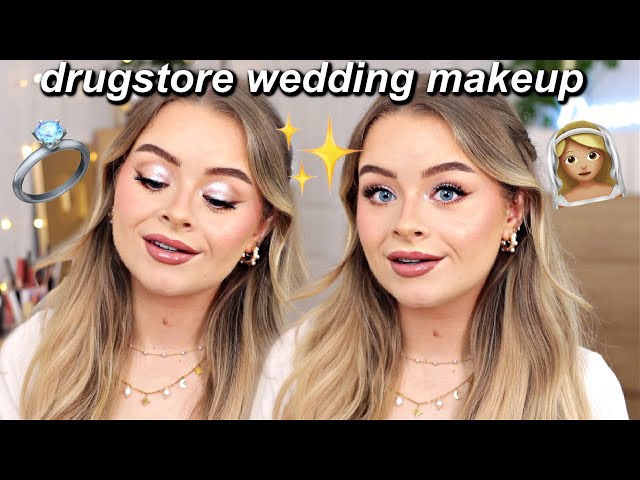 Fully DRUGSTORE Bridal Makeup Tutorial 2024