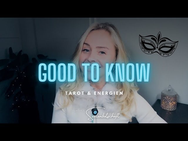 GOOD TO KNOW ✦ Licht & Schatten | Licht kommt ins Dunkle! ✦ ALAAF