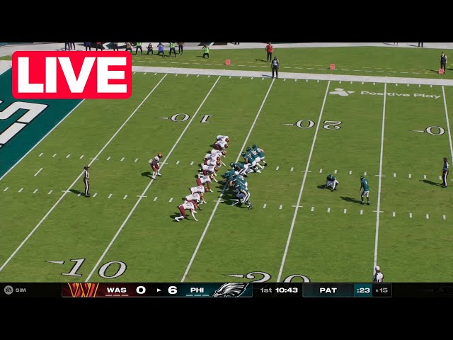 NFL LIVE🔴 Washington Commanders vs Philadelphia Eagles | NFC CHAMPIONSHIP Full Game NFL 25