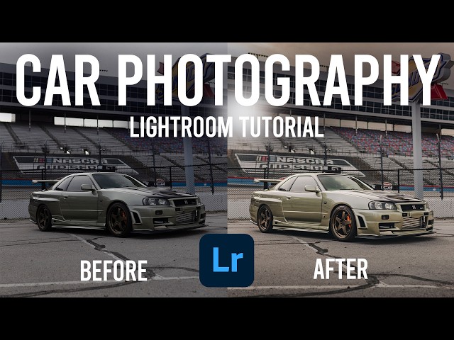 5 Simple Lightroom Tricks For Car Photography!