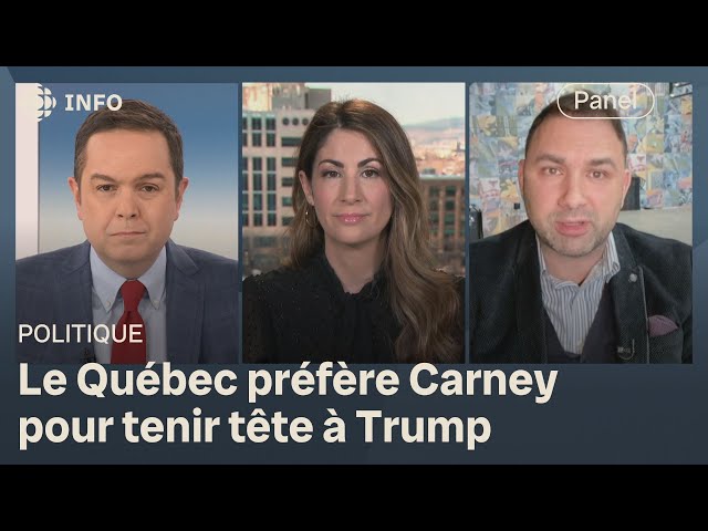 Tarifs douaniers : les Québécois préfèrent Mark Carney pour tenir tête à Donald Trump | Zone Info