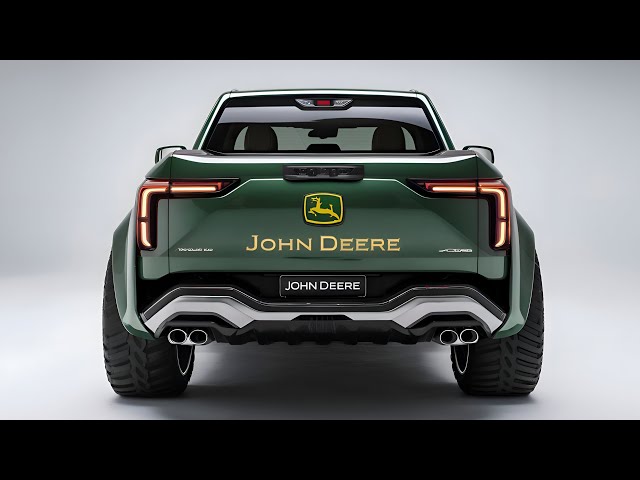 John Deere’s First Pickup Truck Is Here – GAME CHANGER ! Finally Reveled ?