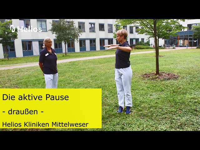 Die aktive Pause - draußen -