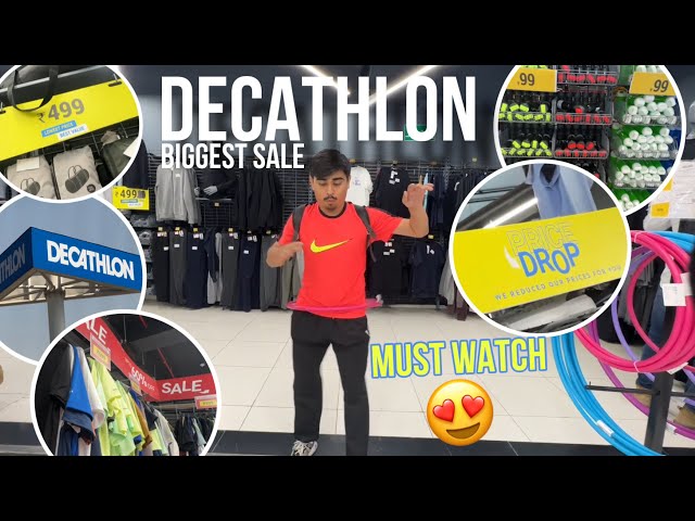 DECATHLON Ki Sabse Badi Sale😍 Sports Carnival 2024 - 60% Off😱 आज बड़ा मज़ा आया | Shopping vlog